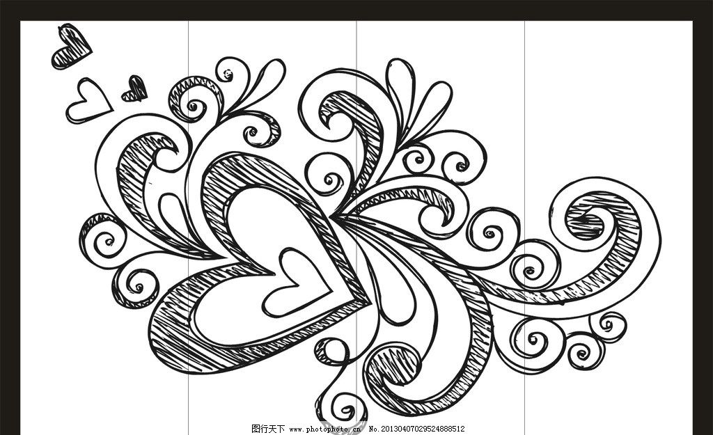 移门花纹图片,矢量 简单 明了 大方 精美 移门设