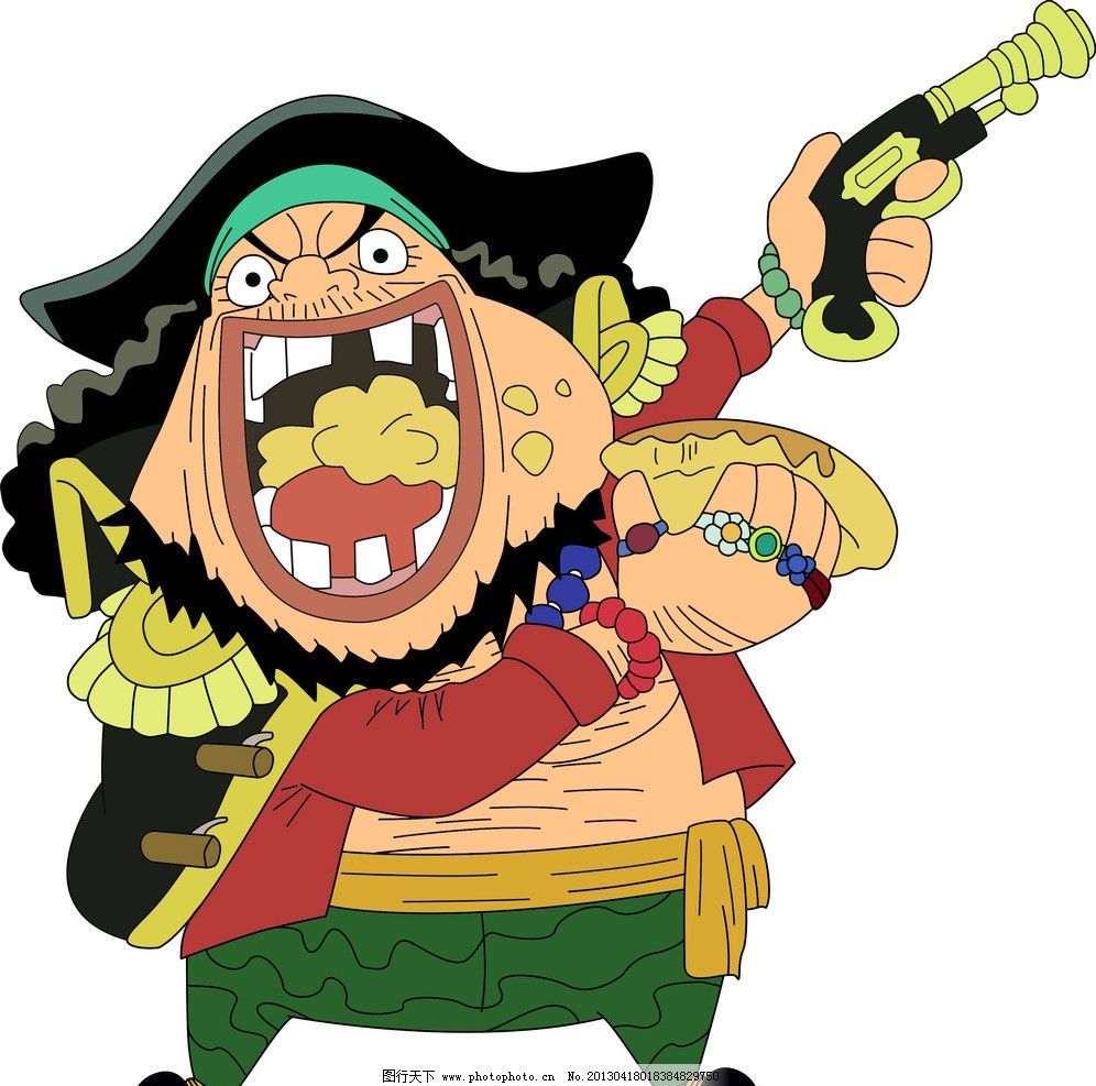 海贼王 黑胡子图片