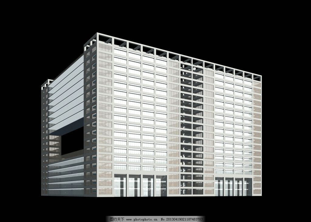 多层公建 多层 建筑 住宅 3d 建模 高清 3d设计效果图 3d作品 3d设计