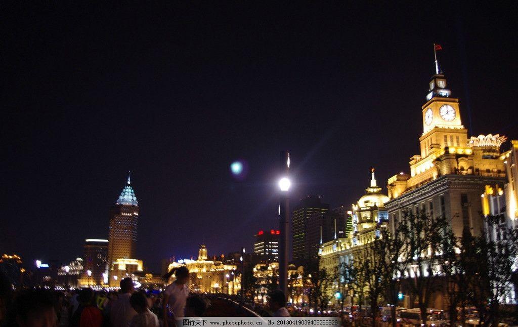 欧式建筑 夜上海 上海夜景 古建筑 城市夜景 滨江夜景观 建筑摄影