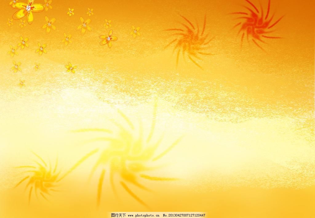 黄色背景图片