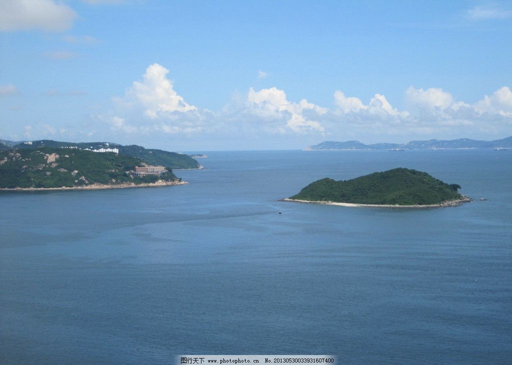 香港海洋公园 香港 海洋公园 鸟瞰图 海岛 海洋 国内旅游 旅游摄影