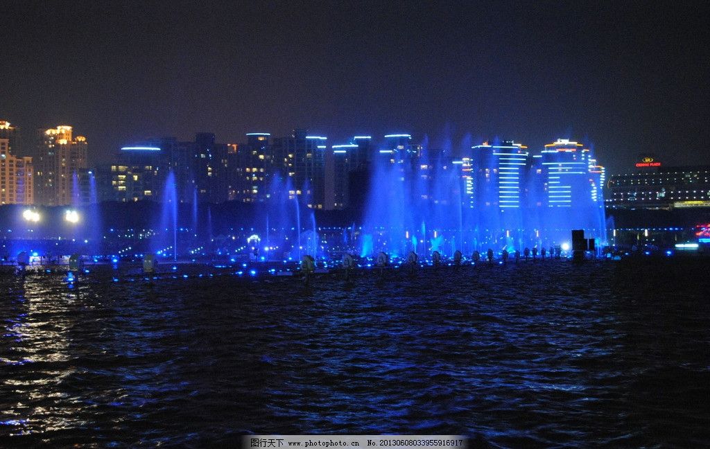 金鸡湖 水幕电影