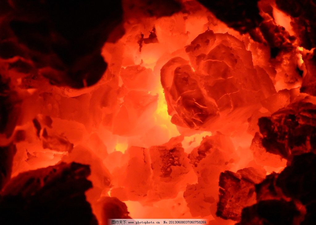 燃烧的炉火图片