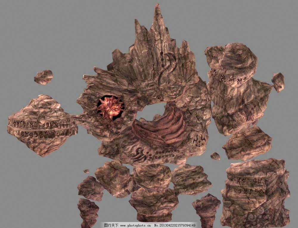 岩石怪带动作,岩石怪,怪兽,野兽,3d,max,模型,带动作,带贴图,生物,动物,已绑定,有动画,共享资源,3d动物模型,其他模型,3D设计模型,源文件,MAX