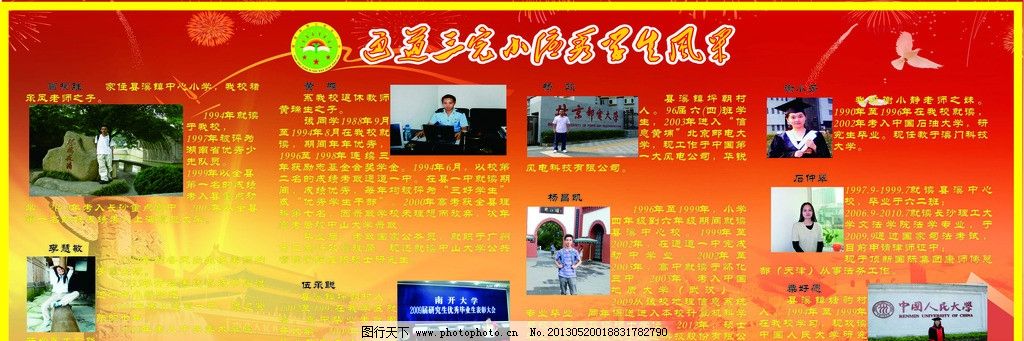 优秀学生风采,校园,文化,宣传,展板,喷绘,学生校园报刊,传统文化,文化艺术,矢量,CDR