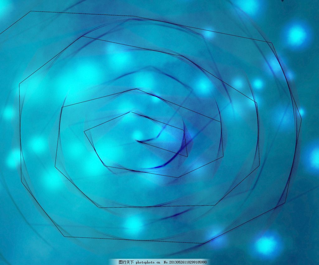 蓝色魔法背景图片 广告背景 底纹边框 图行天下素材网