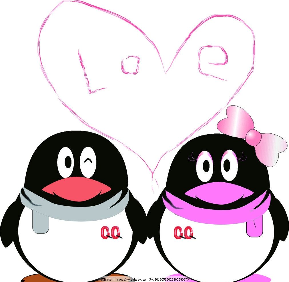qq企鹅图片素材-千图网